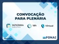 Convocação para Plenária Extraordinária de Alteração Estatutária da Associação FONAI