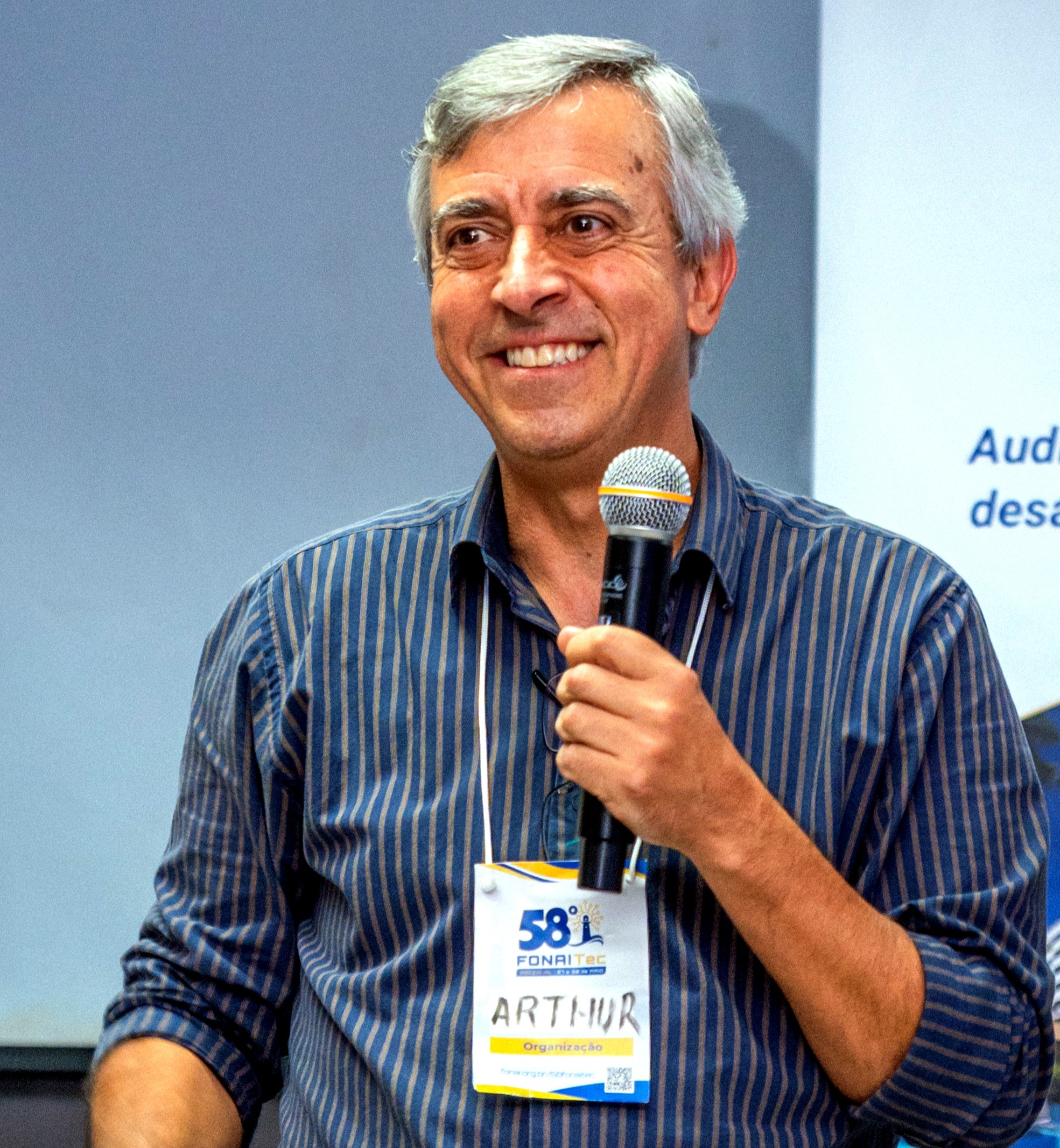 Arthur Saldanha (Presidente Associação FONAI - Auditor UFPel)